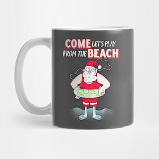 Come Let's Play From The Beach - Christmas Mug